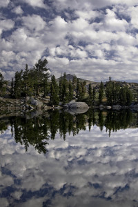 "Cloud Mirror"  Photo by Susan Harris