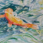 "Skipping School"  Watercolor by Marie Kinchla